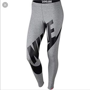 nike leg a see exploded logo leggings